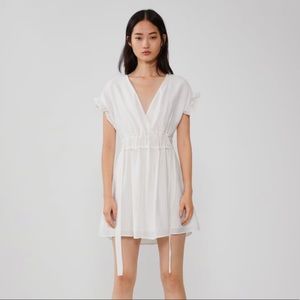 Zara ruffle dress